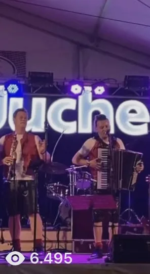 Juchee live auf der Bühne