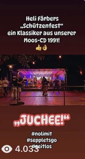 Juchee live mit Heli Färber